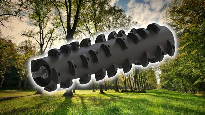 Illustration rotor forestier