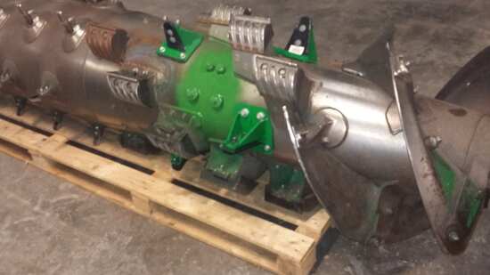 Photo rotor moissonneuse-batteuse axiale John Deere