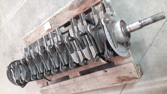 Photo rotor broyeur de paille à couteaux mobiles